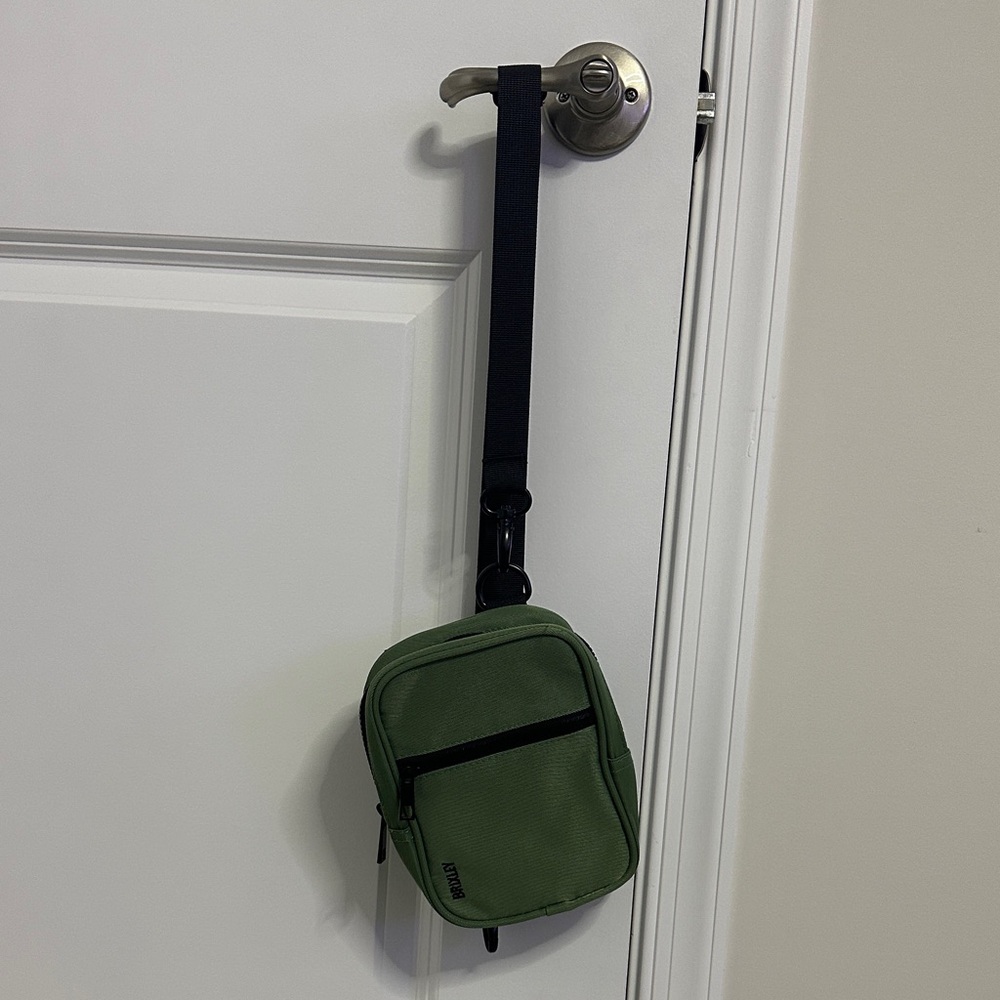Brixley Crossbody Sling Bag- Forest Green